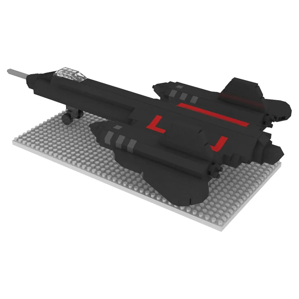 SR-71 Mini Building Block Display