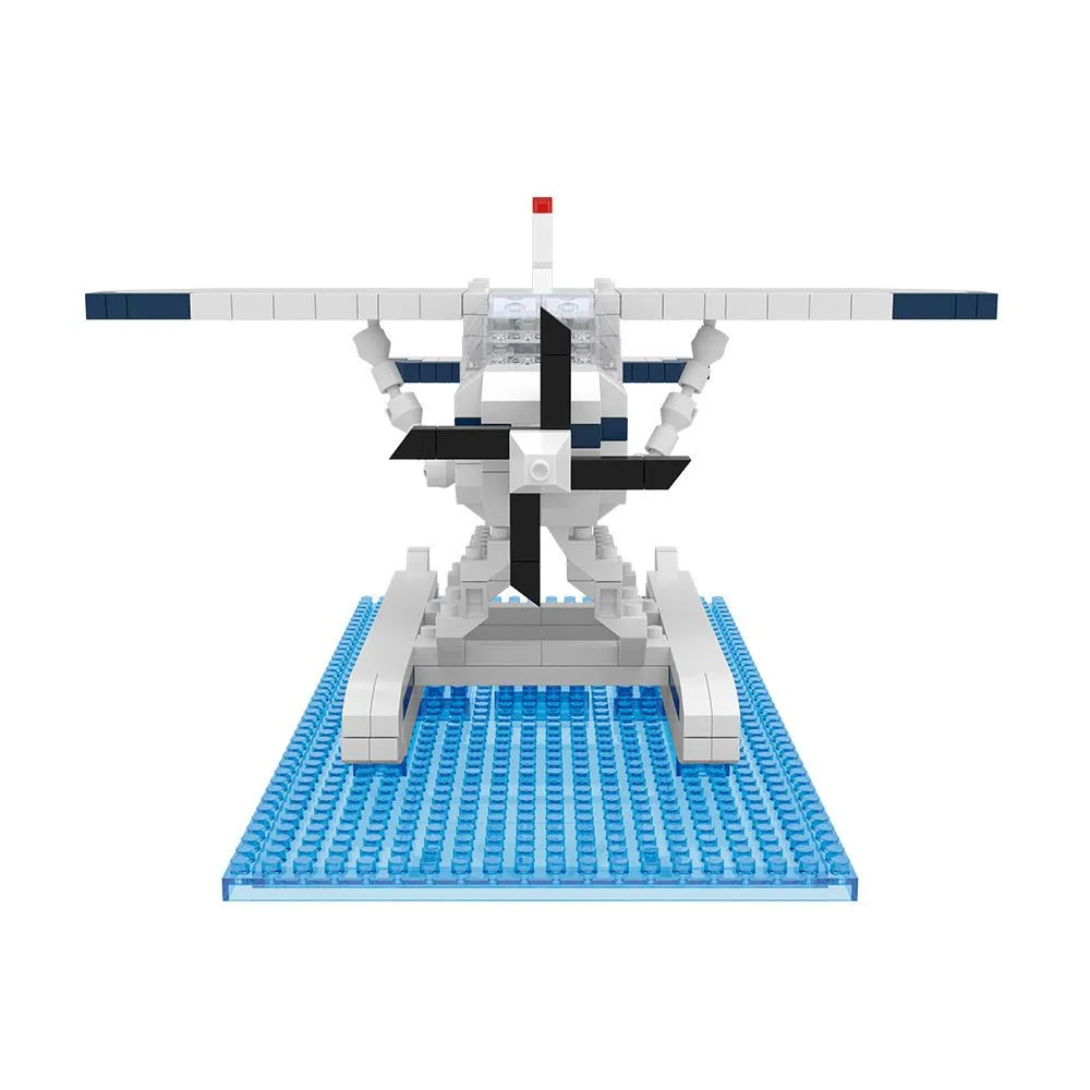 Alaska Floatplane Mini Building Block Display