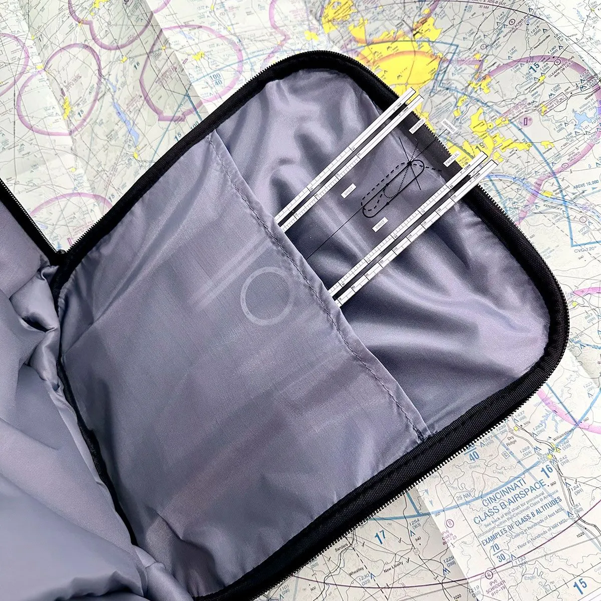 Instrument Plotter with Holding Entry Calculator (for U.S. Govt. FAA Instrument Charts)