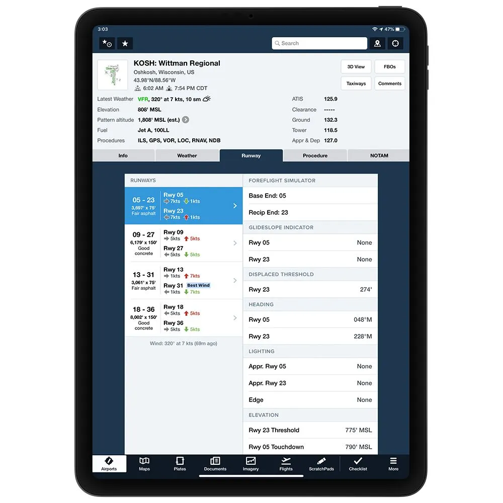 ForeFlight App (Premium Yearly Subscription) 21 ForeFlight App (Premium Yearly Subscription)