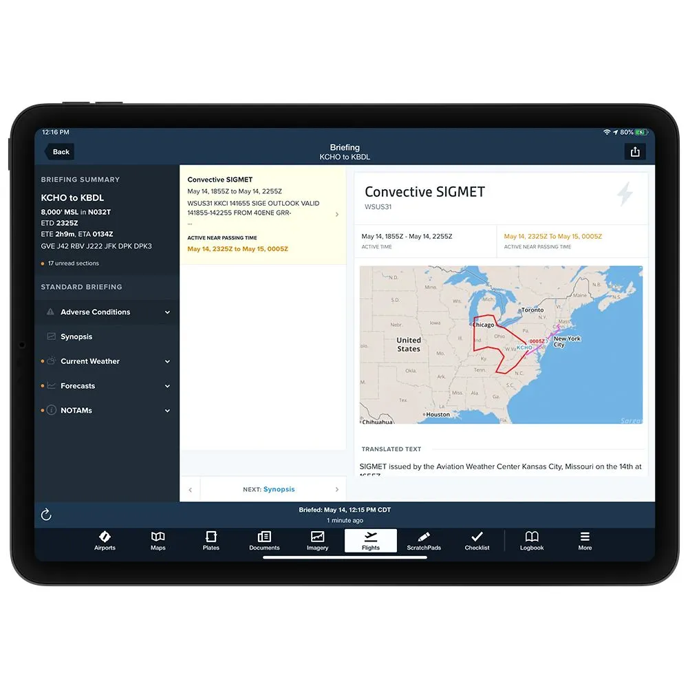 ForeFlight App (Premium Yearly Subscription) 22 ForeFlight App (Premium Yearly Subscription)