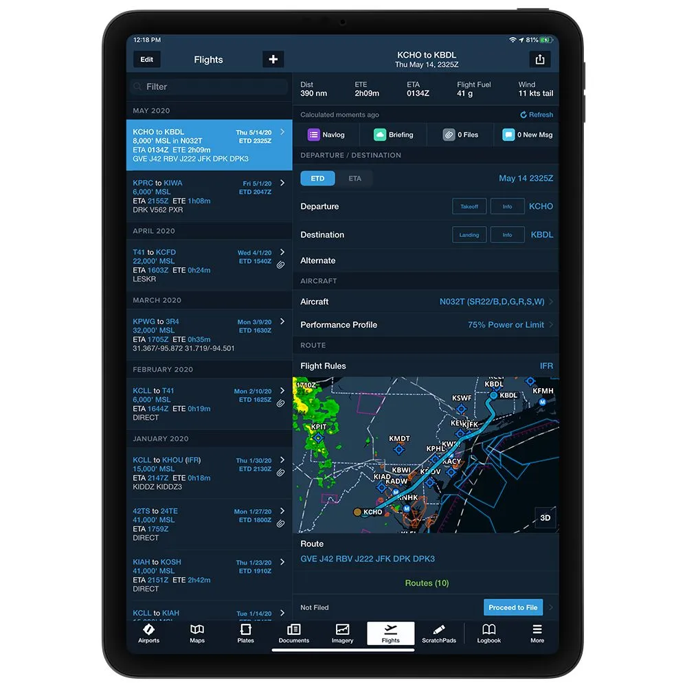 ForeFlight App (Premium Yearly Subscription) 26 ForeFlight App (Premium Yearly Subscription)