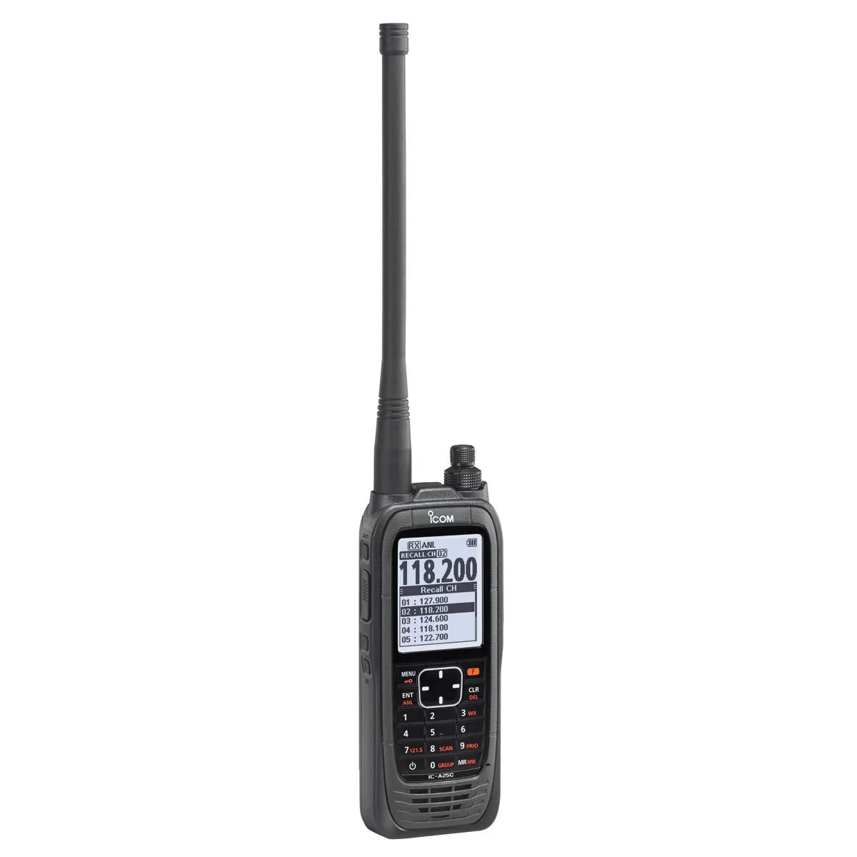 Icom A25C Portable COM Radio\t