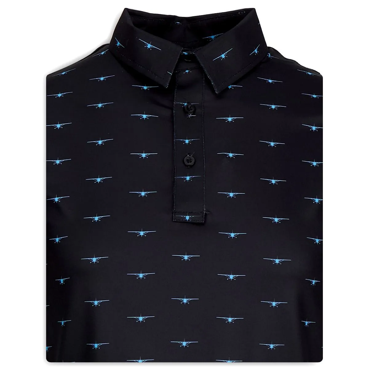 Nighttime Approach (blue planes) AeroWear™ Polo 1 Nighttime Approach (blue planes) AeroWear™ Polo