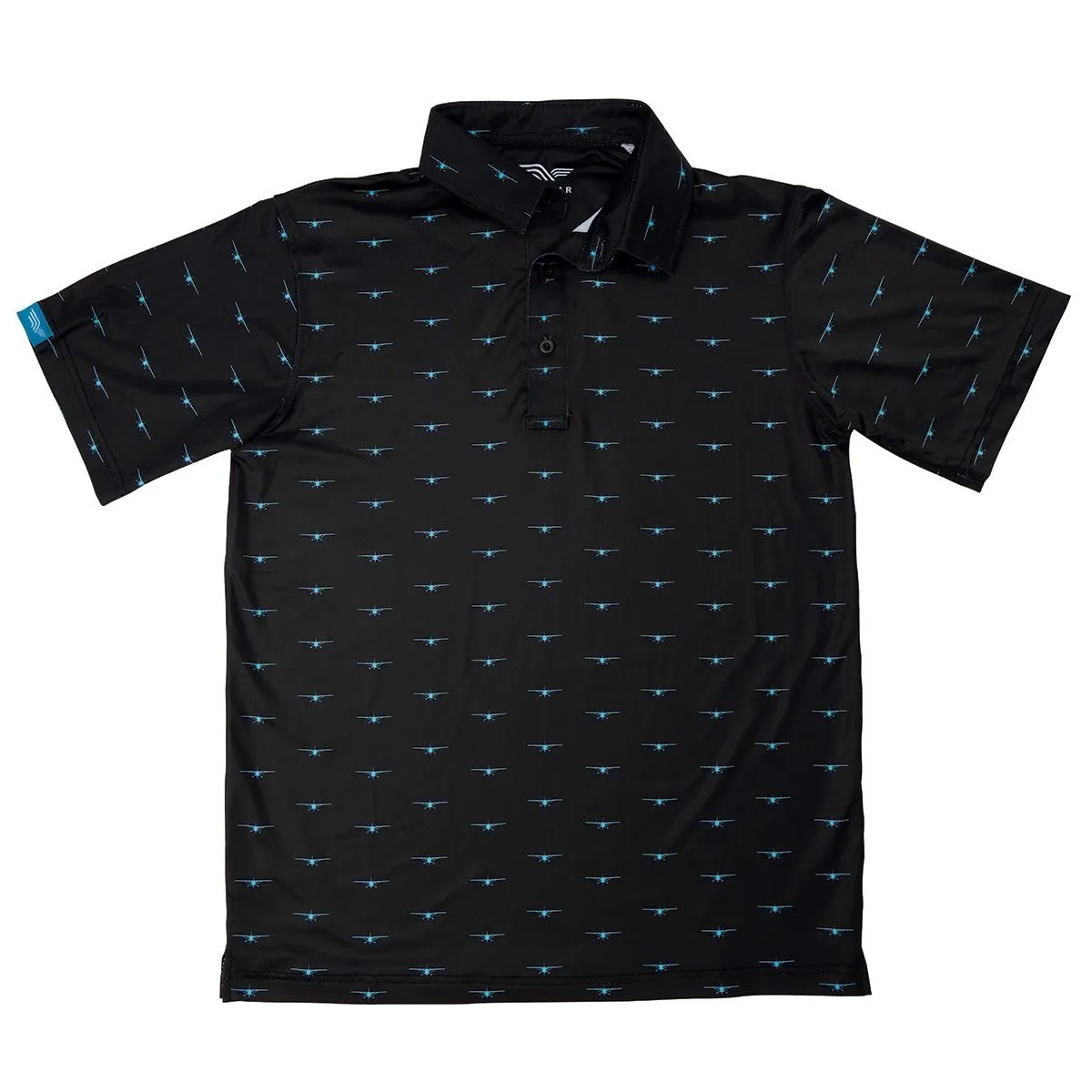Nighttime Approach (blue planes) AeroWear™ Polo 2 Nighttime Approach (blue planes) AeroWear™ Polo