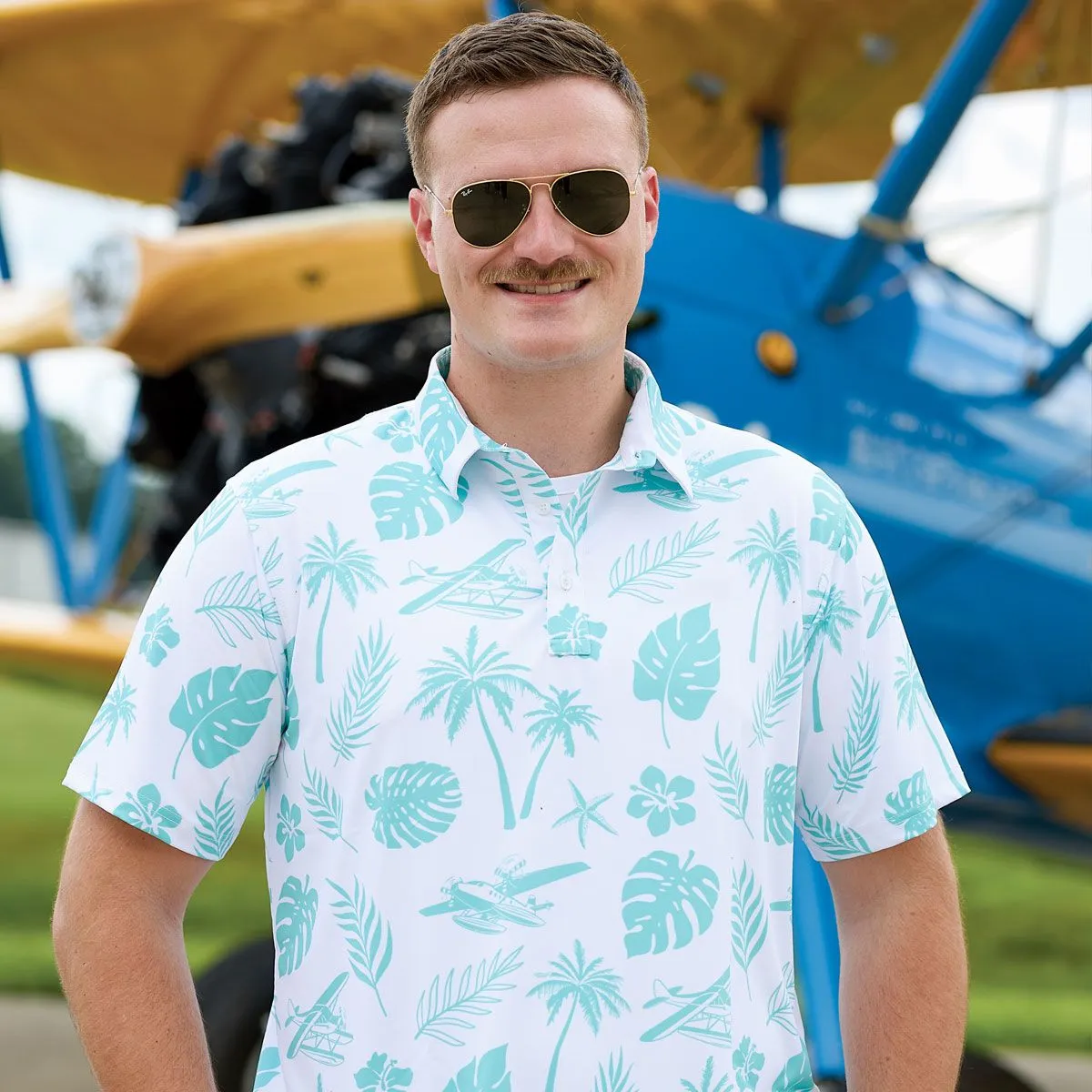 White Sands Aloha AeroWear™ Polo