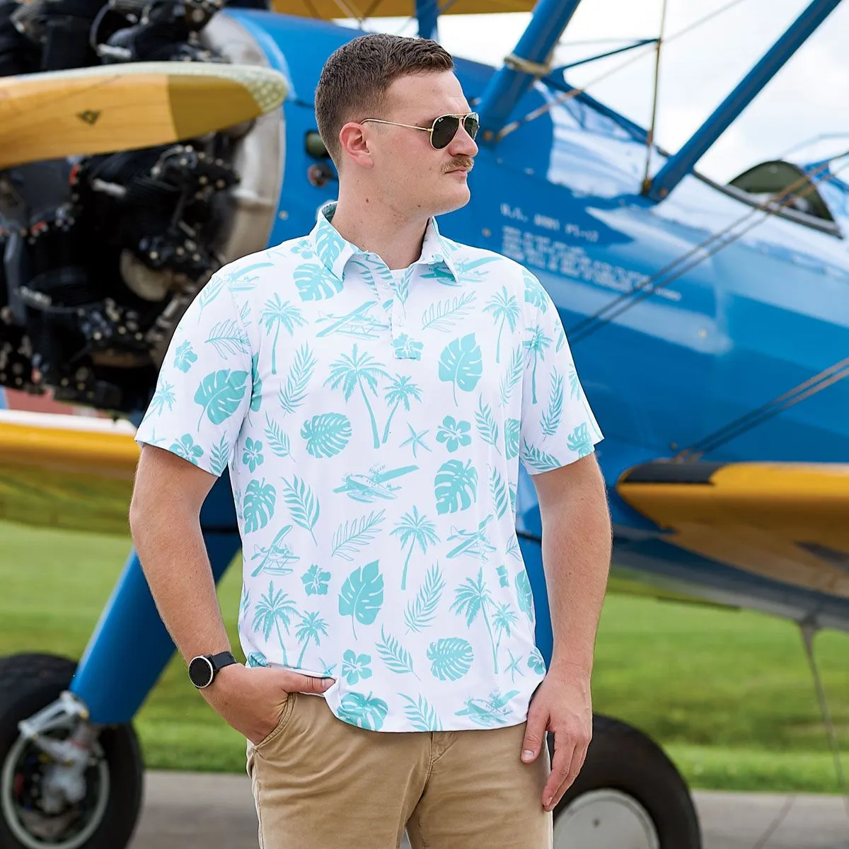 White Sands Aloha AeroWear™ Polo