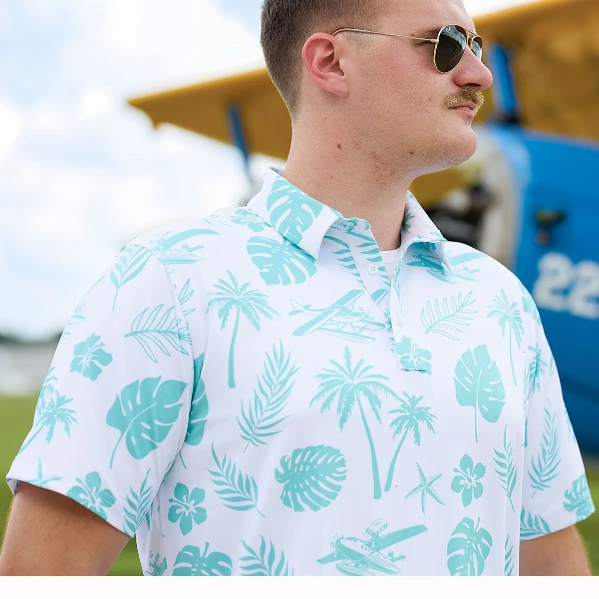 White Sands Aloha AeroWear™ Polo