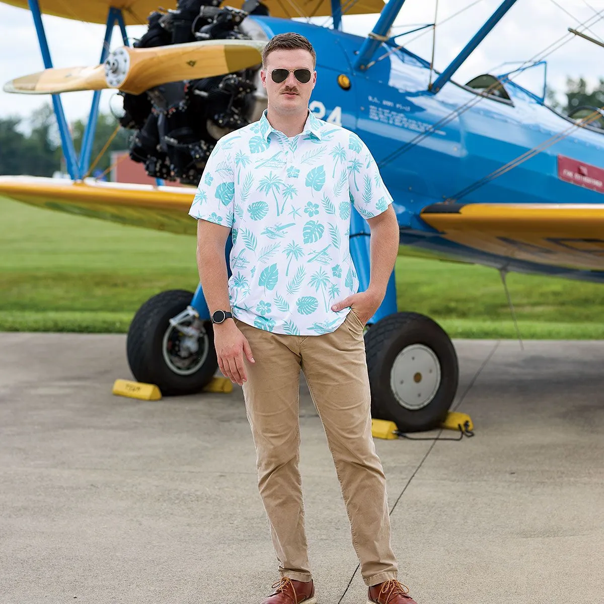 White Sands Aloha AeroWear™ Polo