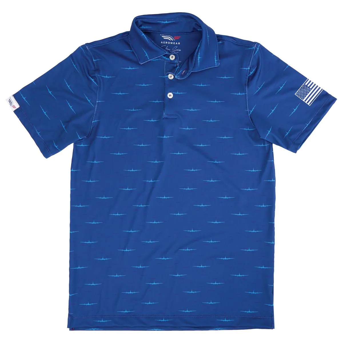 B-17 Bomber AeroWear™ Freedom Series Polo 5 B-17 Bomber AeroWear™ Freedom Series Polo