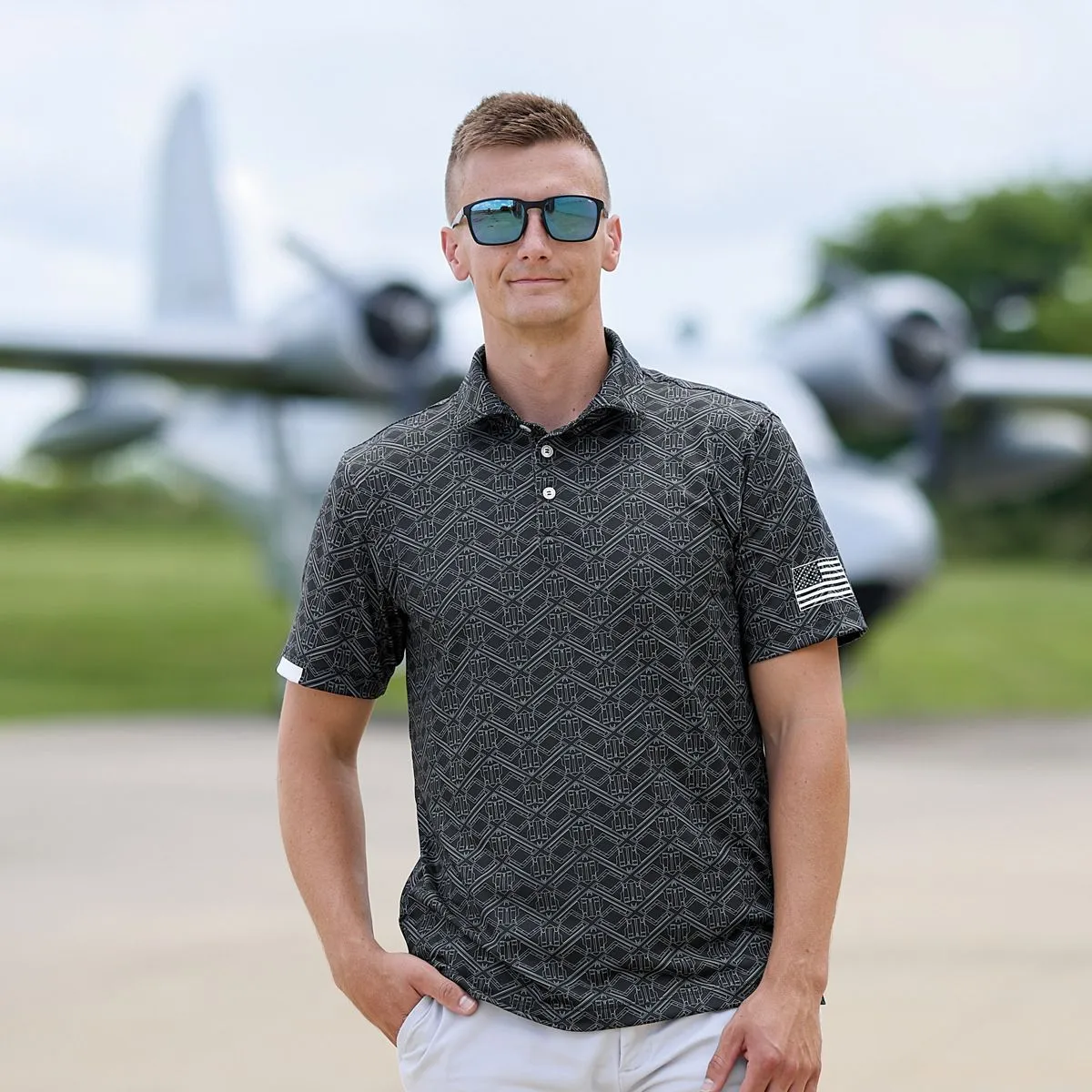 Stealth AeroWearâ„¢ Freedom Series Polo
