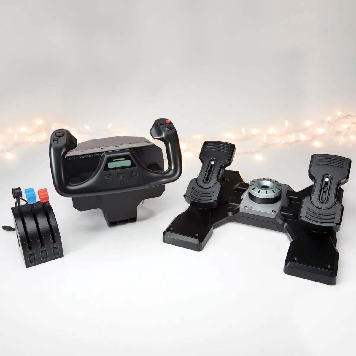 Logitech G (Saitek) Flight Simulator Yoke and Rudder Pedals