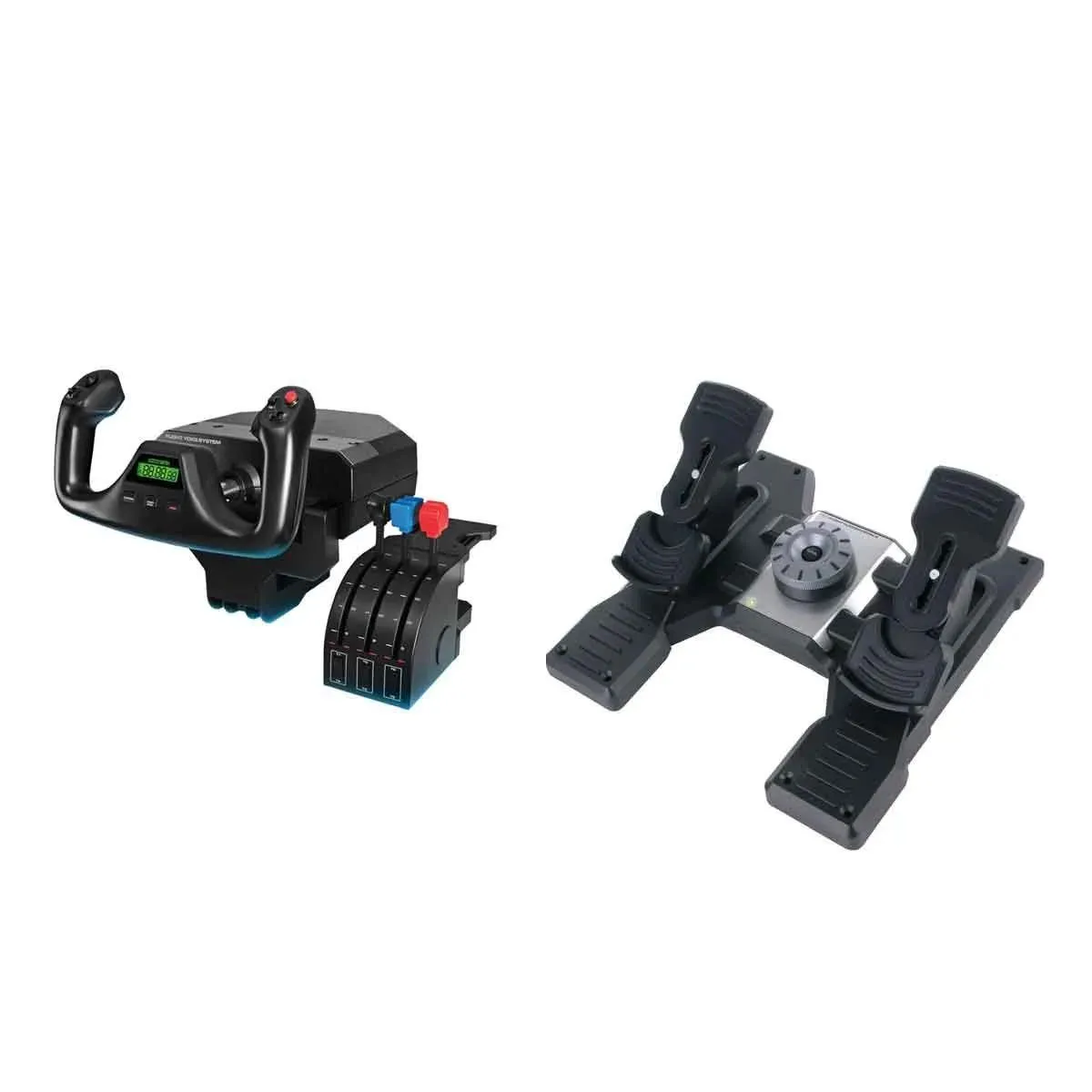 Logitech G (Saitek) Flight Simulator Yoke and Rudder Pedals 3 Logitech G (Saitek) Flight Simulator Yoke and Rudder Pedals