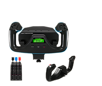 Logitech G (Saitek) Flight Simulator Yoke with Throttle Quadrant 5 Logitech G (Saitek) Flight Simulator Yoke with Throttle Quadrant