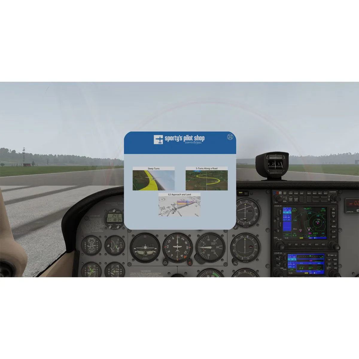 Sporty's Intro Flight Scenarios in X-Plane