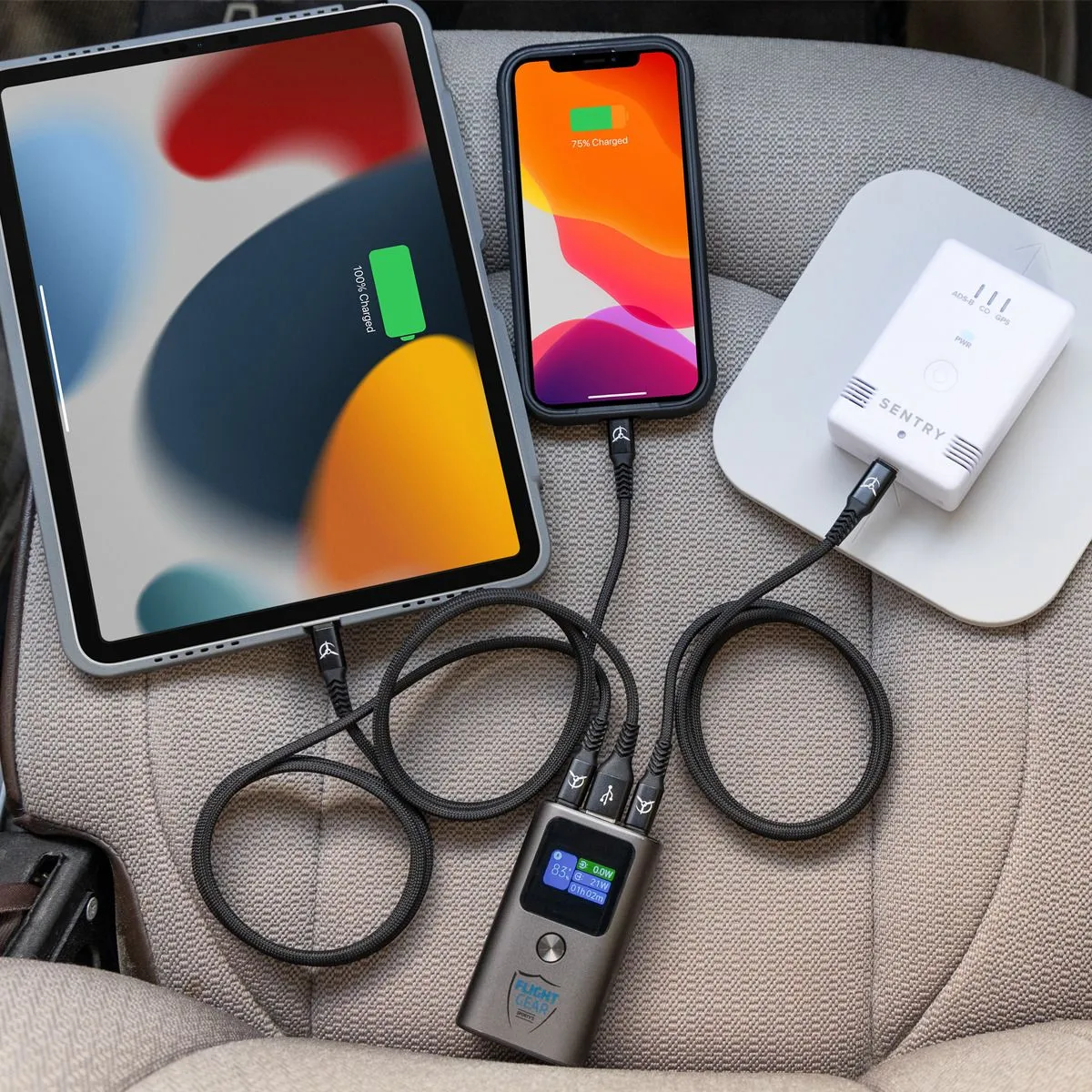 Flight Gear Smart Battery Pack Kit with Magnetic Cables 4 Flight Gear Smart Battery Pack Kit with Magnetic Cables