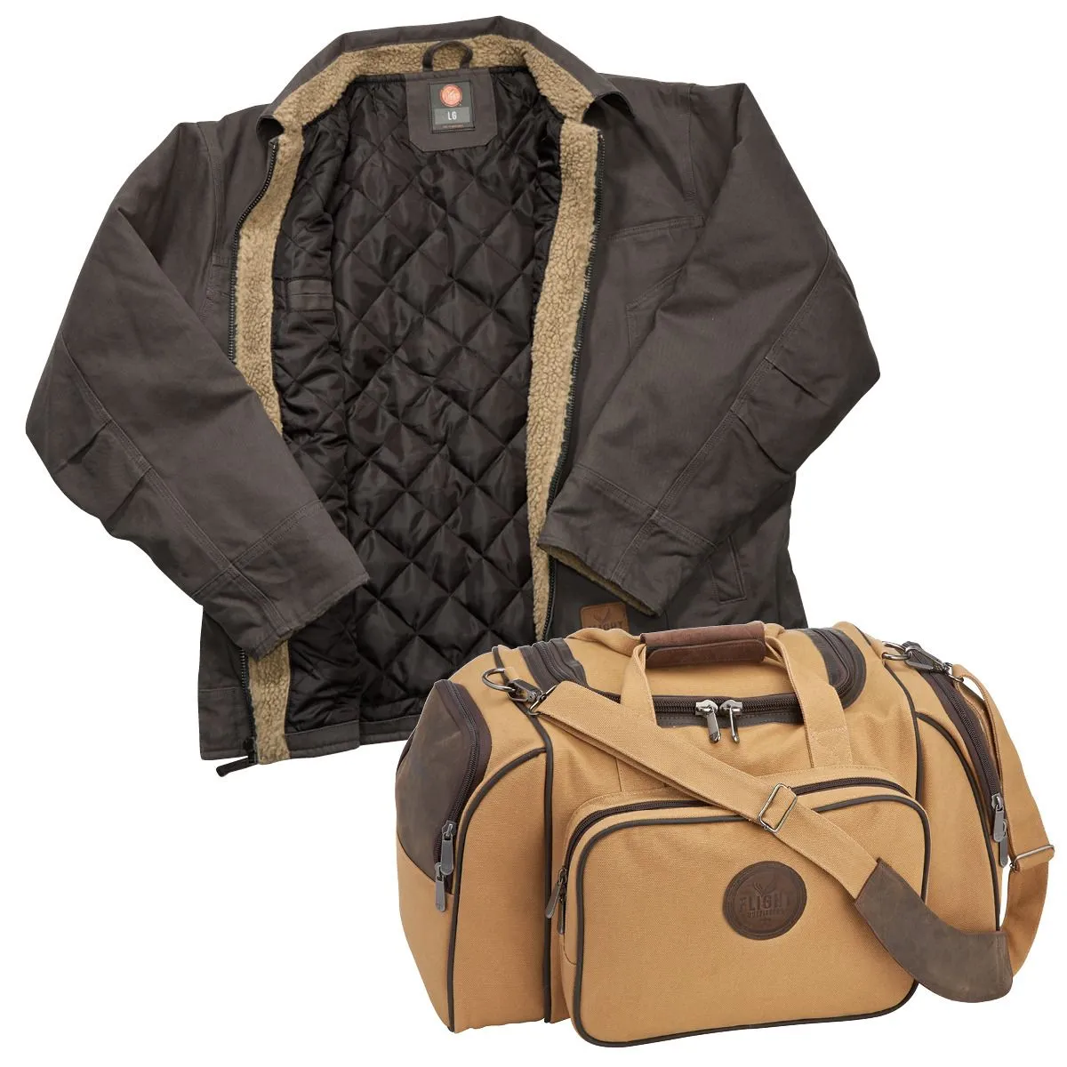Flight Outfitters Bush Pilot Duffle & Bush Pilot Jacket Bundle