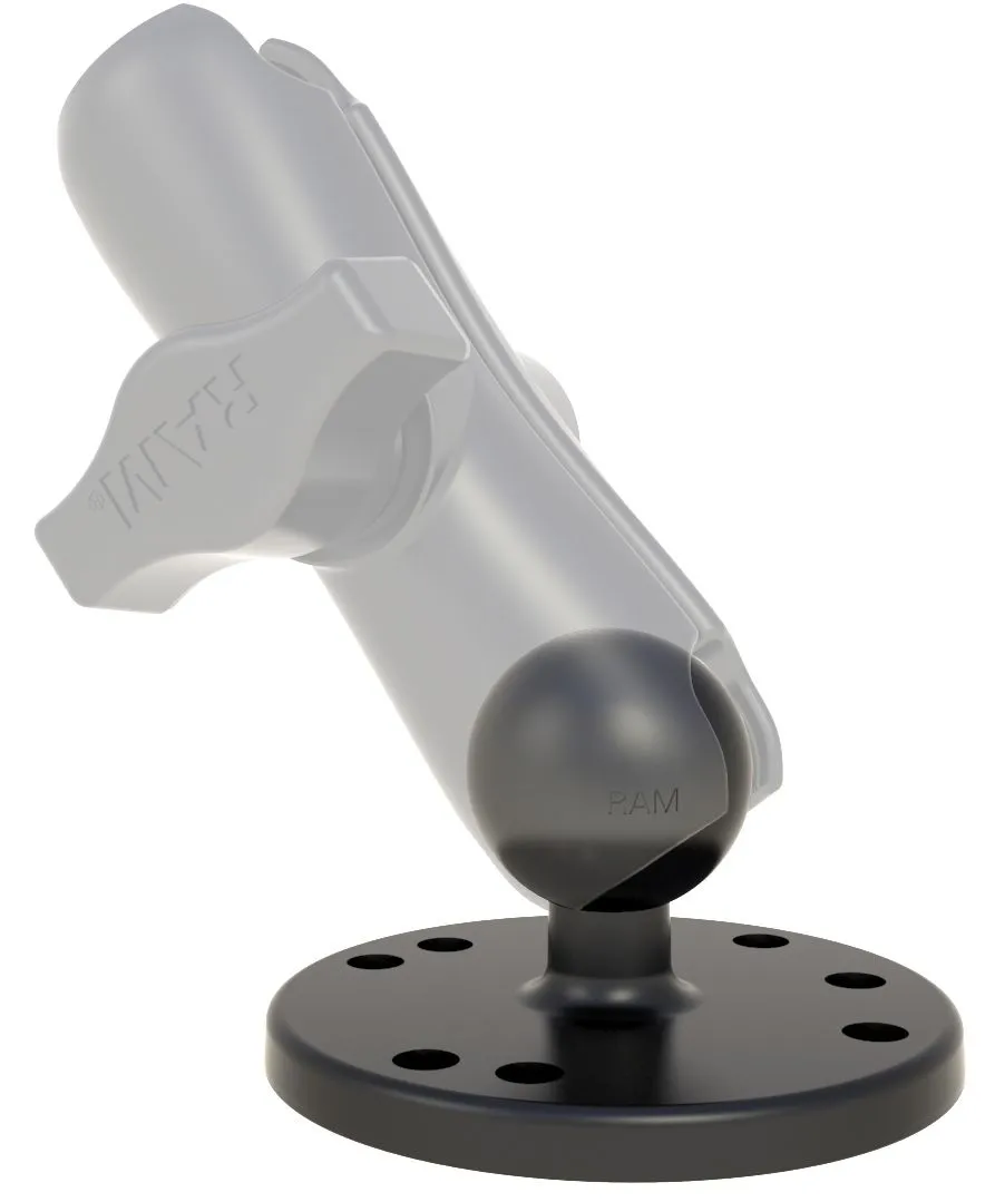 Ram Circle Base with 1 Ball" (RAM-B-202U-2) 4 Ram Circle Base with 1 Ball\" (RAM-B-202U-2)