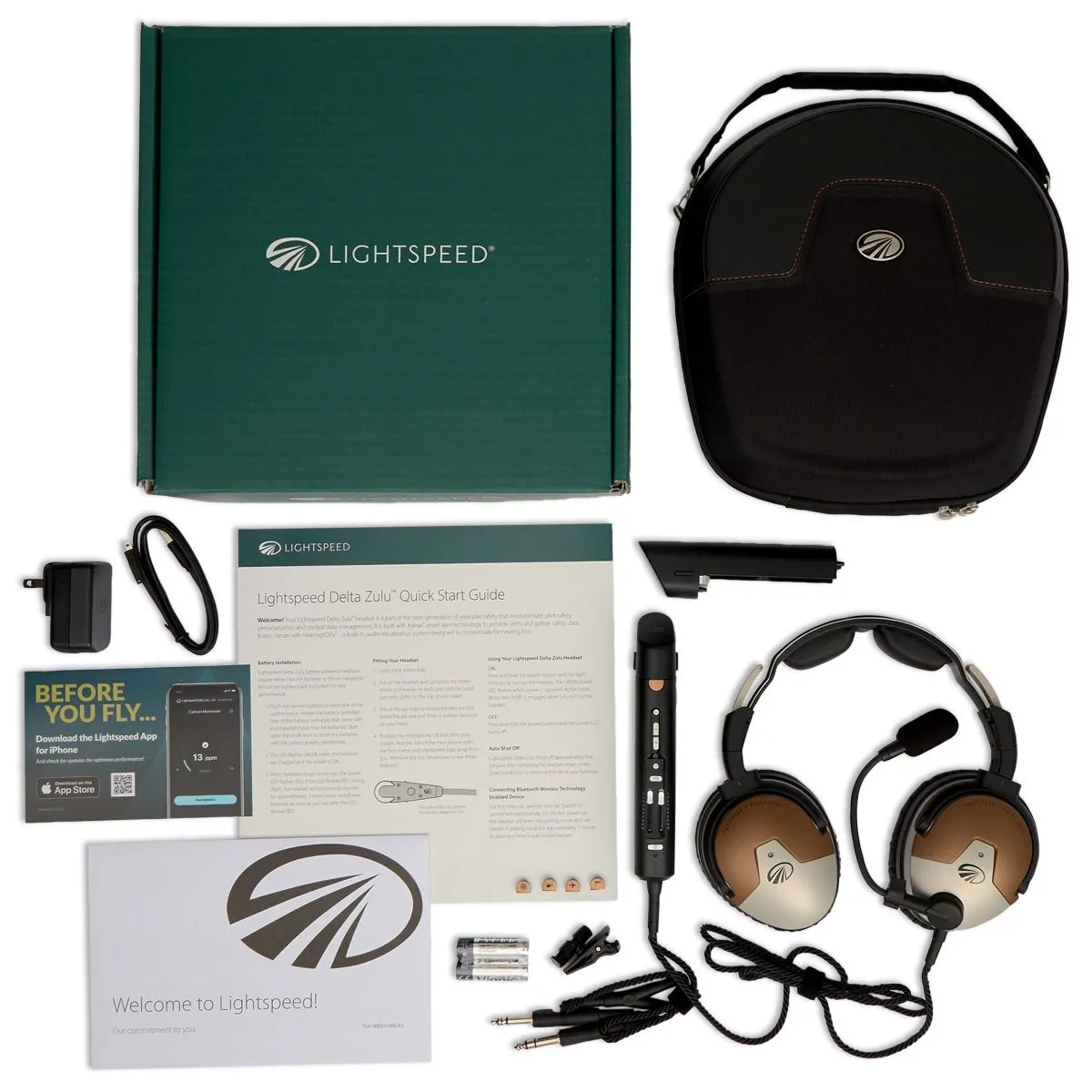 Lightspeed Delta Zulu Headset 10 Lightspeed Delta Zulu Headset